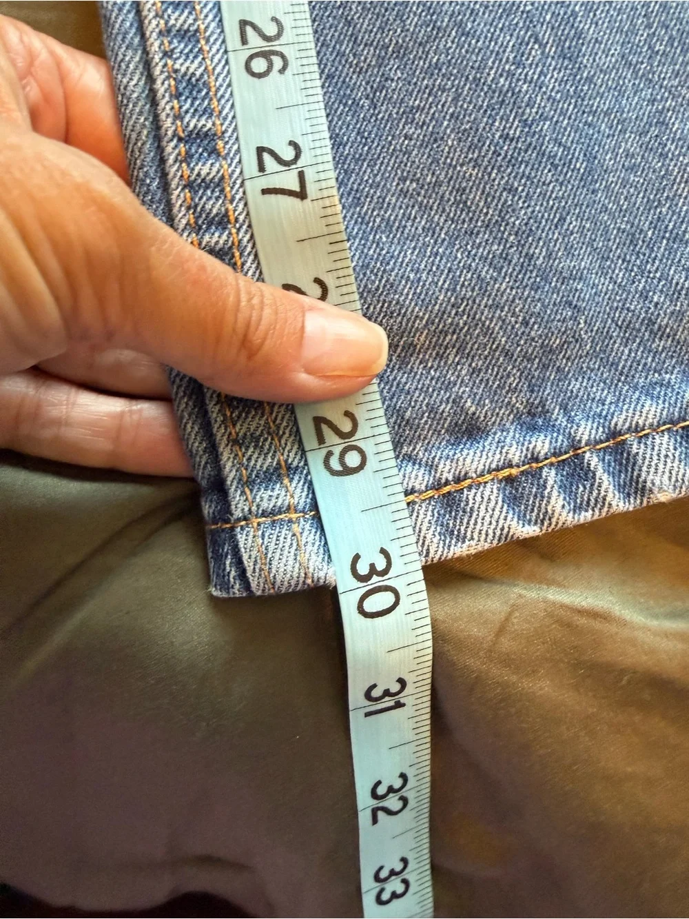 Levi's Straight Men’s 550 Relaxed Fit Jeans Blue Denim Dark Stone Wash 36 x 30